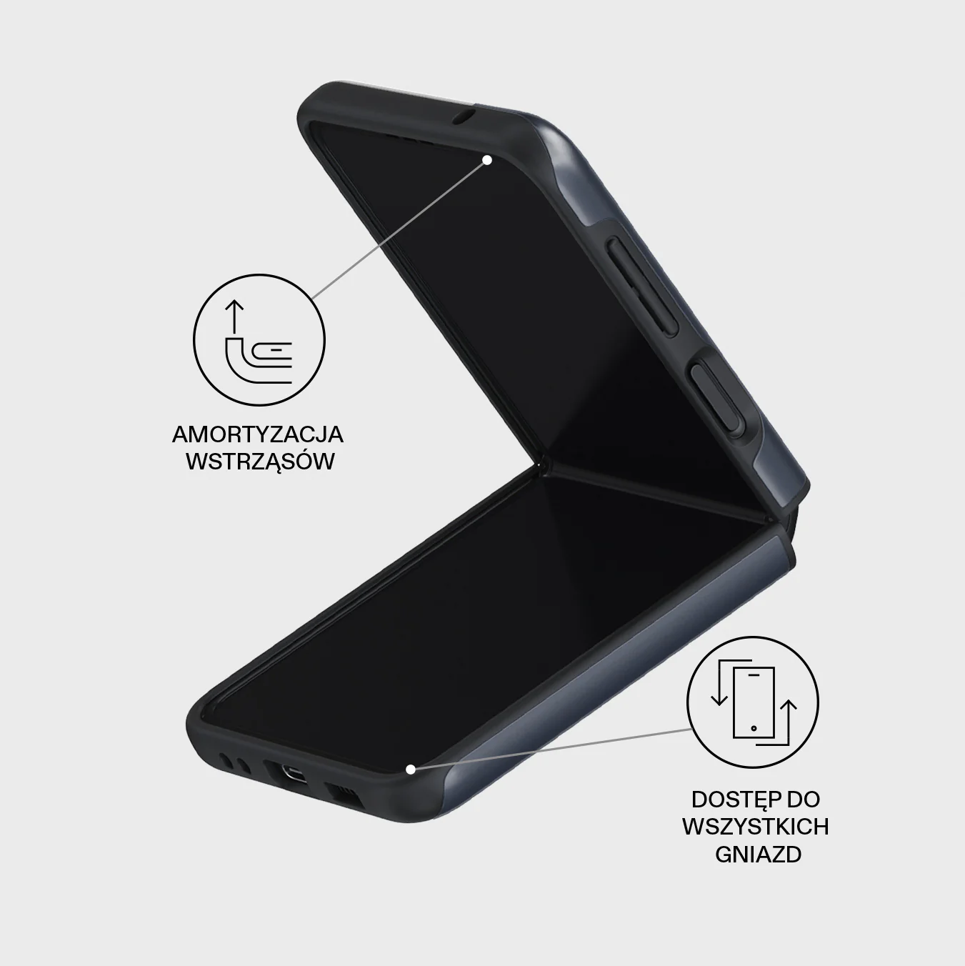 Think Big - Samsung Galaxy Z Flip 4 Etui - Image 9