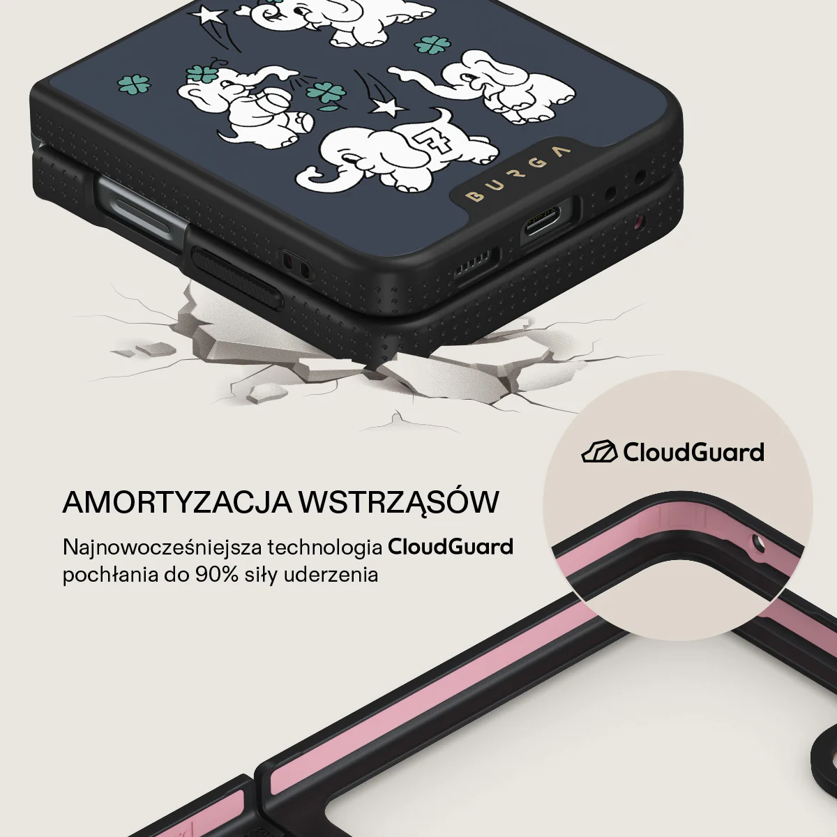 Think Big - Samsung Galaxy Z Flip 5 Etui - Image 10