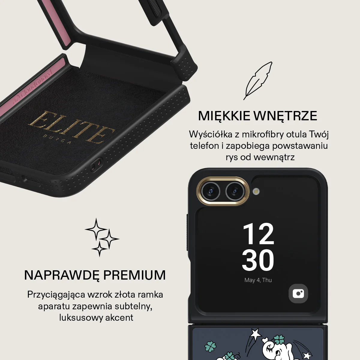 Think Big - Samsung Galaxy Z Flip 5 Etui - Image 13