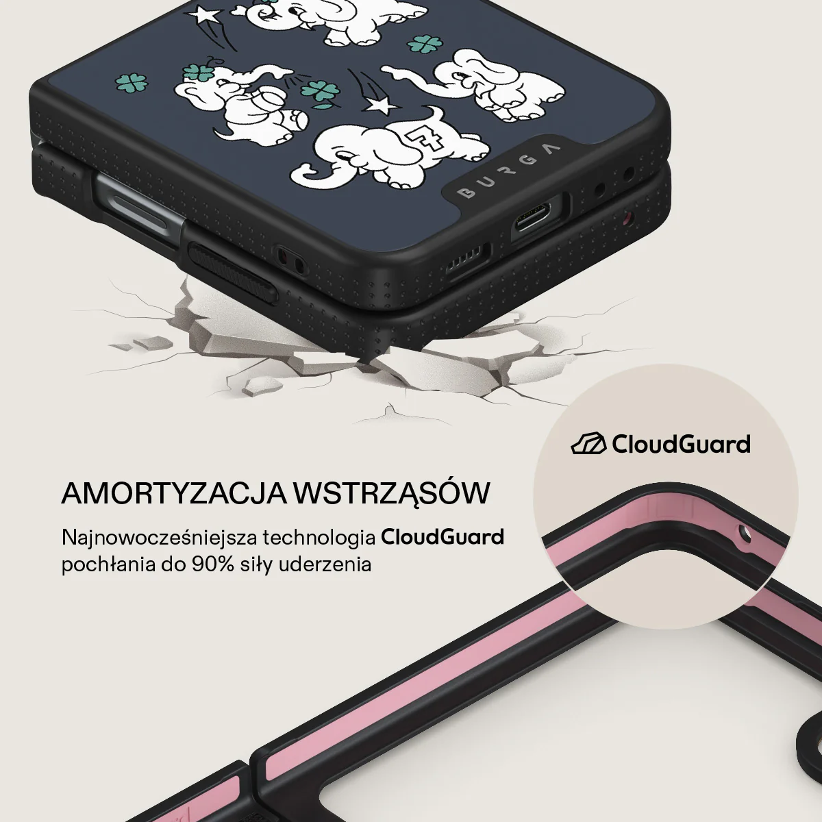 Think Big - Samsung Galaxy Z Flip 5 Etui - Image 17