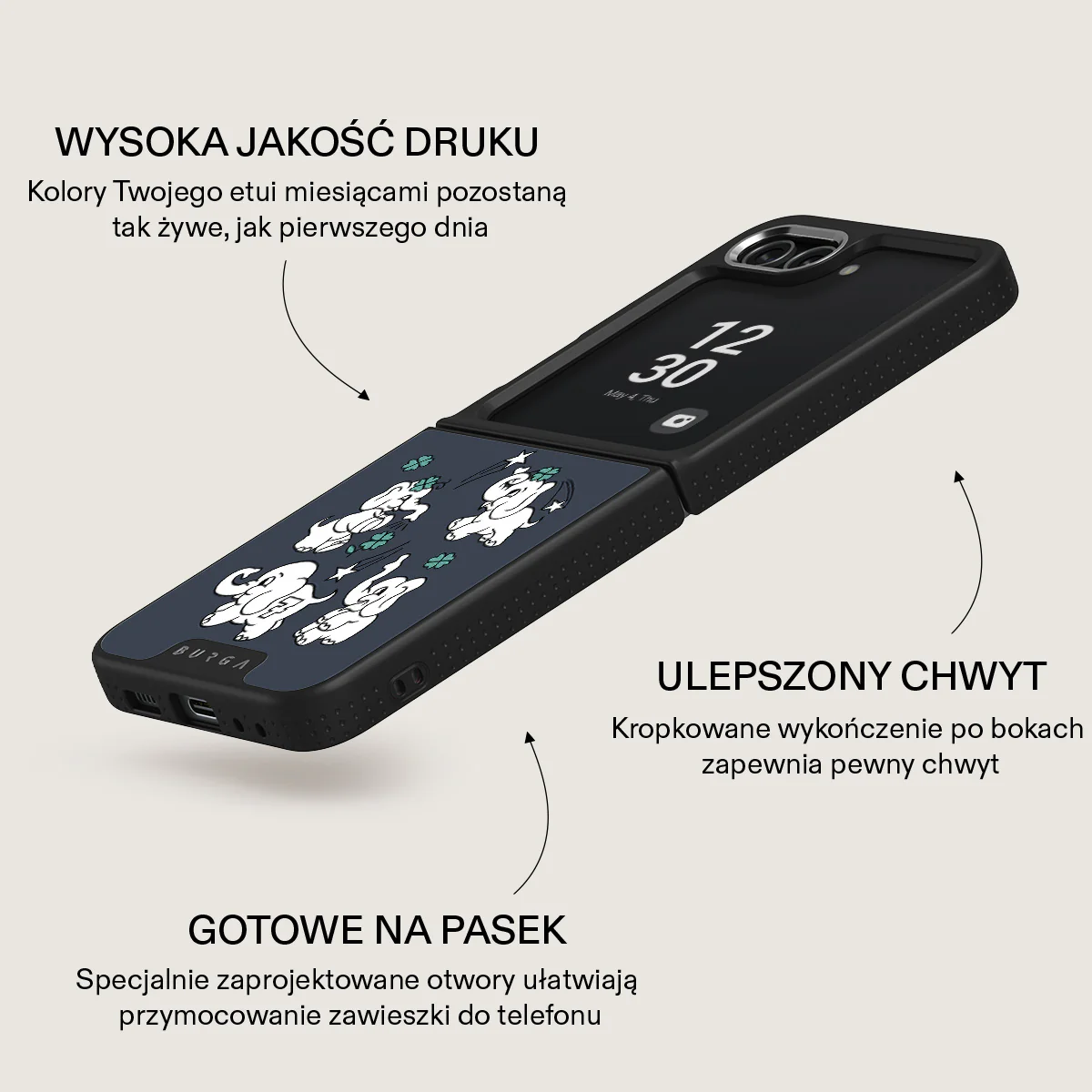 Think Big - Samsung Galaxy Z Flip 5 Etui - Image 19