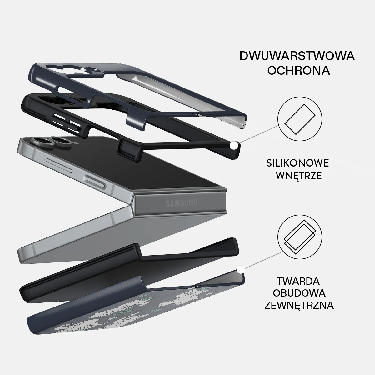 Think Big - Samsung Galaxy Z Flip 6 Etui - Image 2