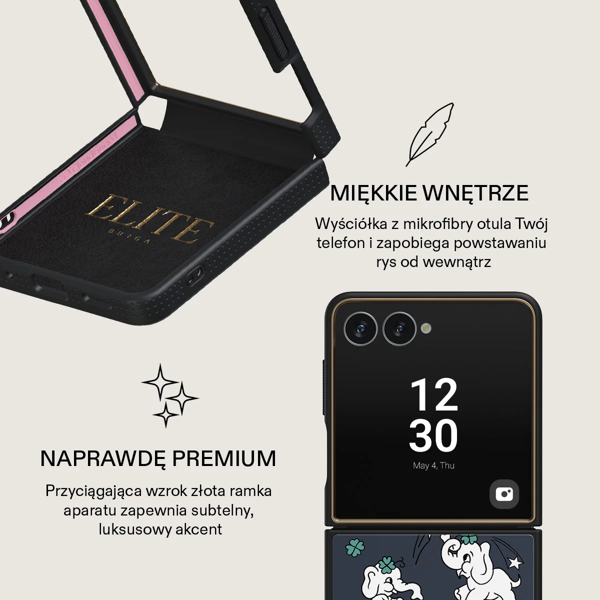 Think Big - Samsung Galaxy Z Flip 7 Etui - Image 10