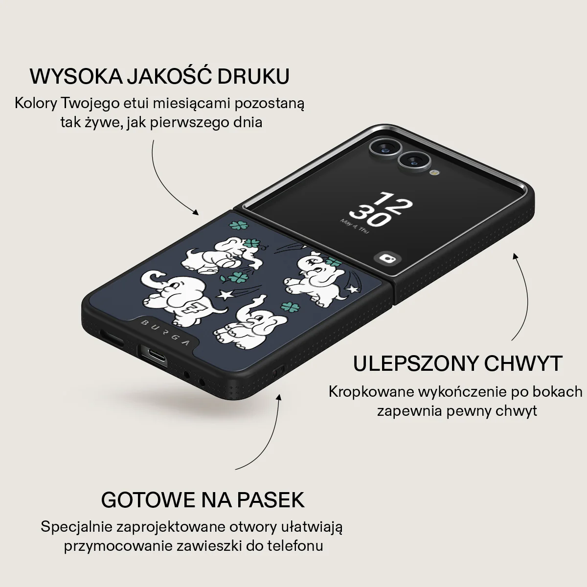 Think Big - Samsung Galaxy Z Flip 7 Etui - Image 16