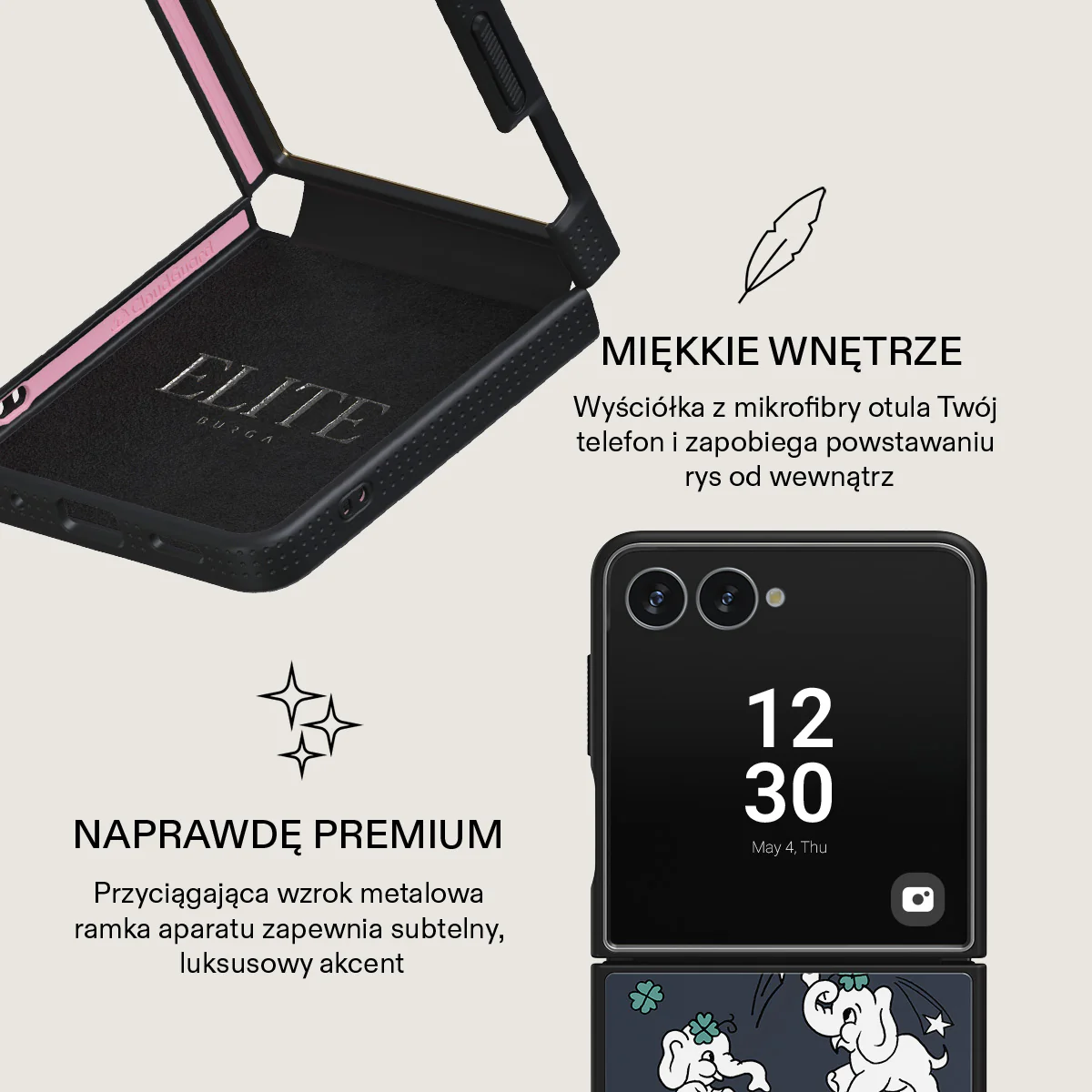 Think Big - Samsung Galaxy Z Flip 7 Etui - Image 17