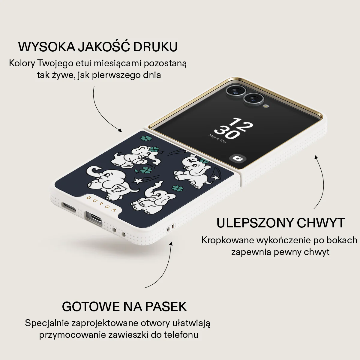 Think Big - Samsung Galaxy Z Flip 7 Etui - Image 23