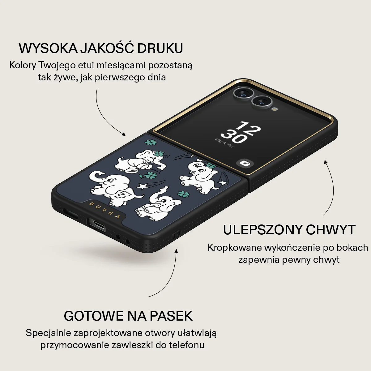Think Big - Samsung Galaxy Z Flip 7 Etui - Image 9