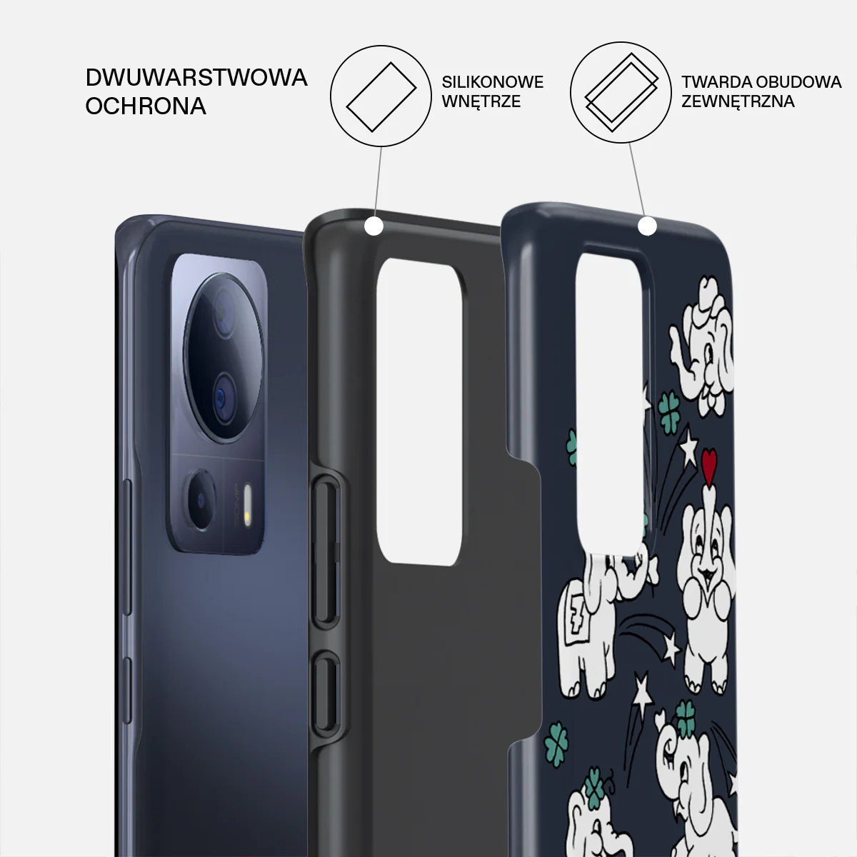 Think Big - Xiaomi 13 Lite Etui - Image 2