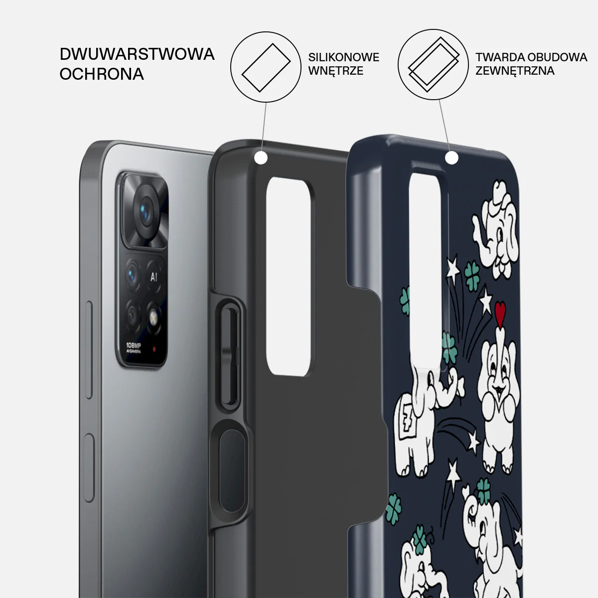 Think Big - Xiaomi Redmi Note 11 Pro Etui - Image 2