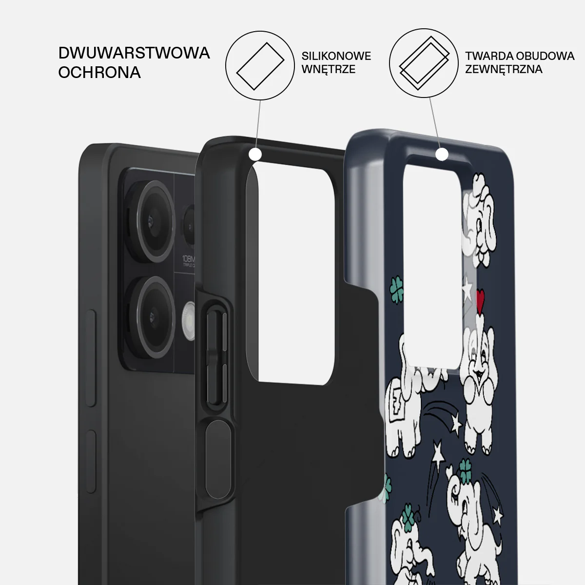 Think Big - Xiaomi Redmi Note 13 5G Etui - Image 2