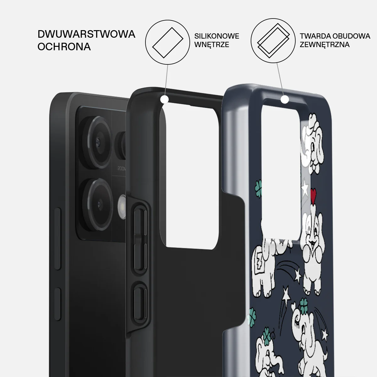 Think Big - Xiaomi Redmi Note 13 Pro 5G Etui - Image 2