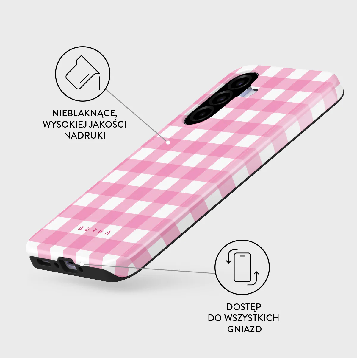 Think Pink - Samsung Galaxy A37 5G Etui - Image 3
