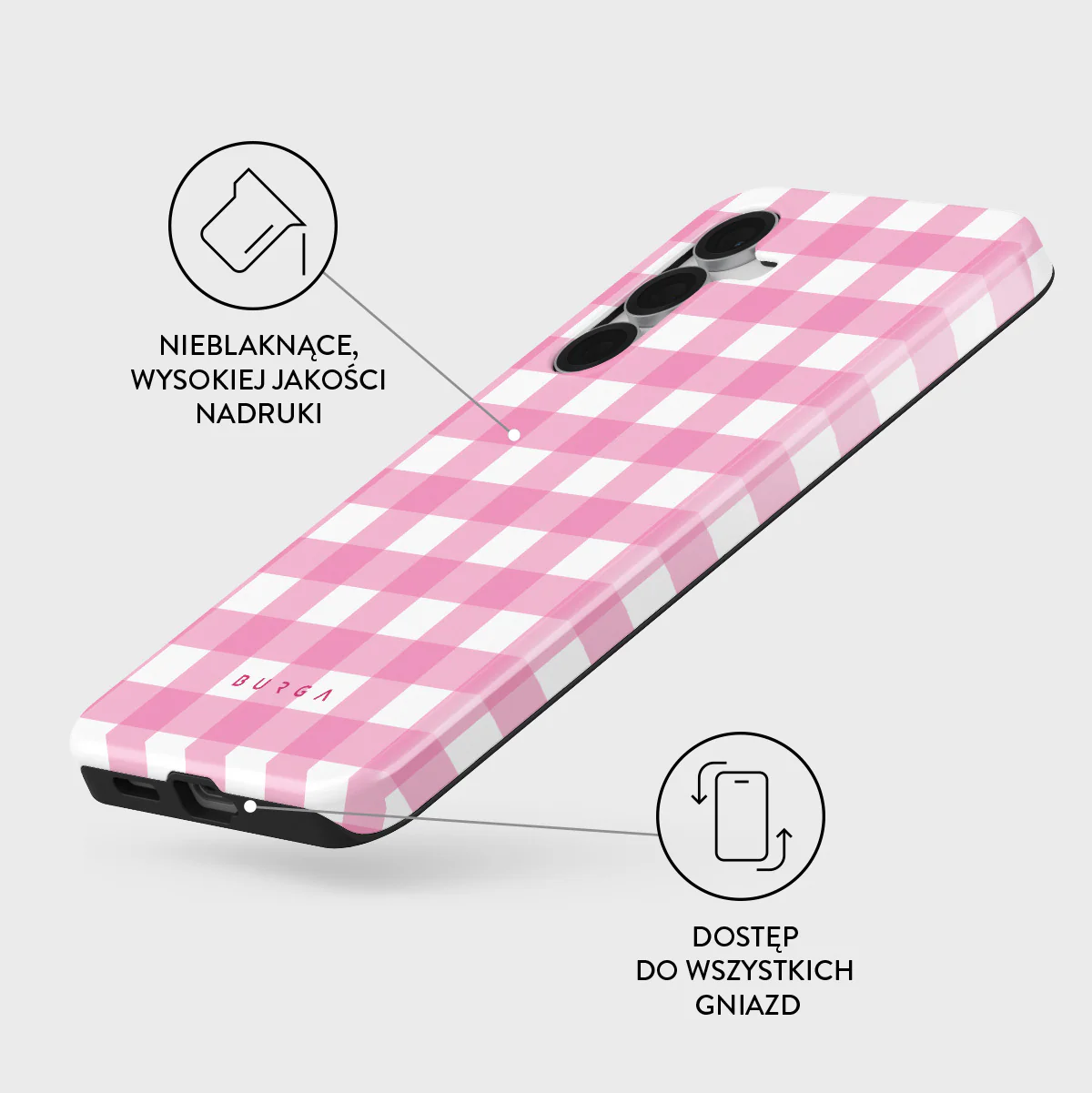 Think Pink - Samsung Galaxy S25 FE Etui - Image 3