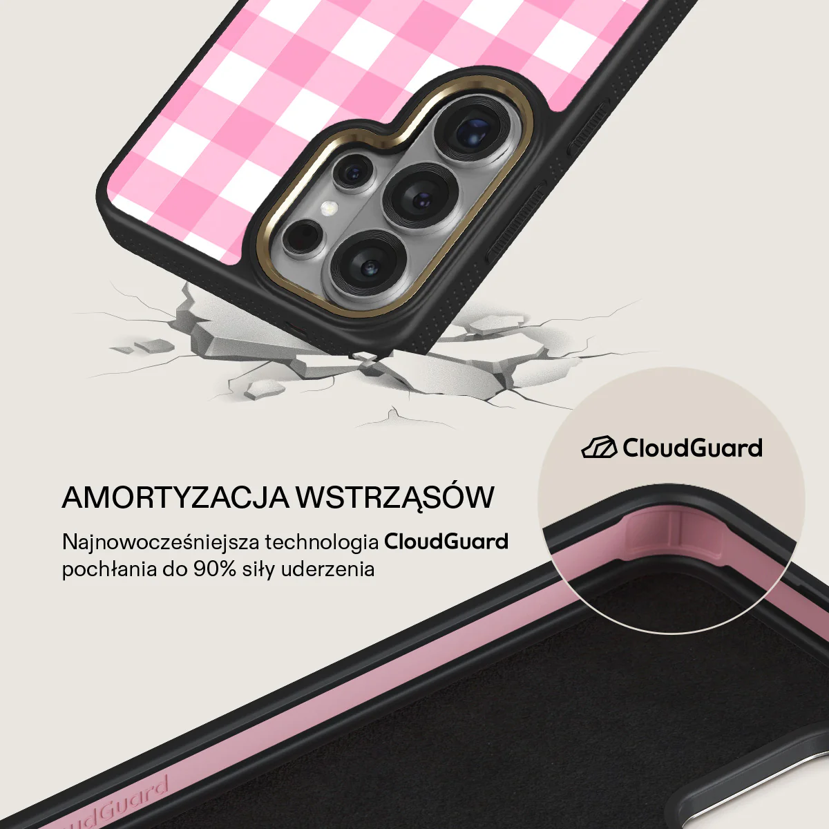 Think Pink - Samsung Galaxy S26 Ultra Etui - Image 7