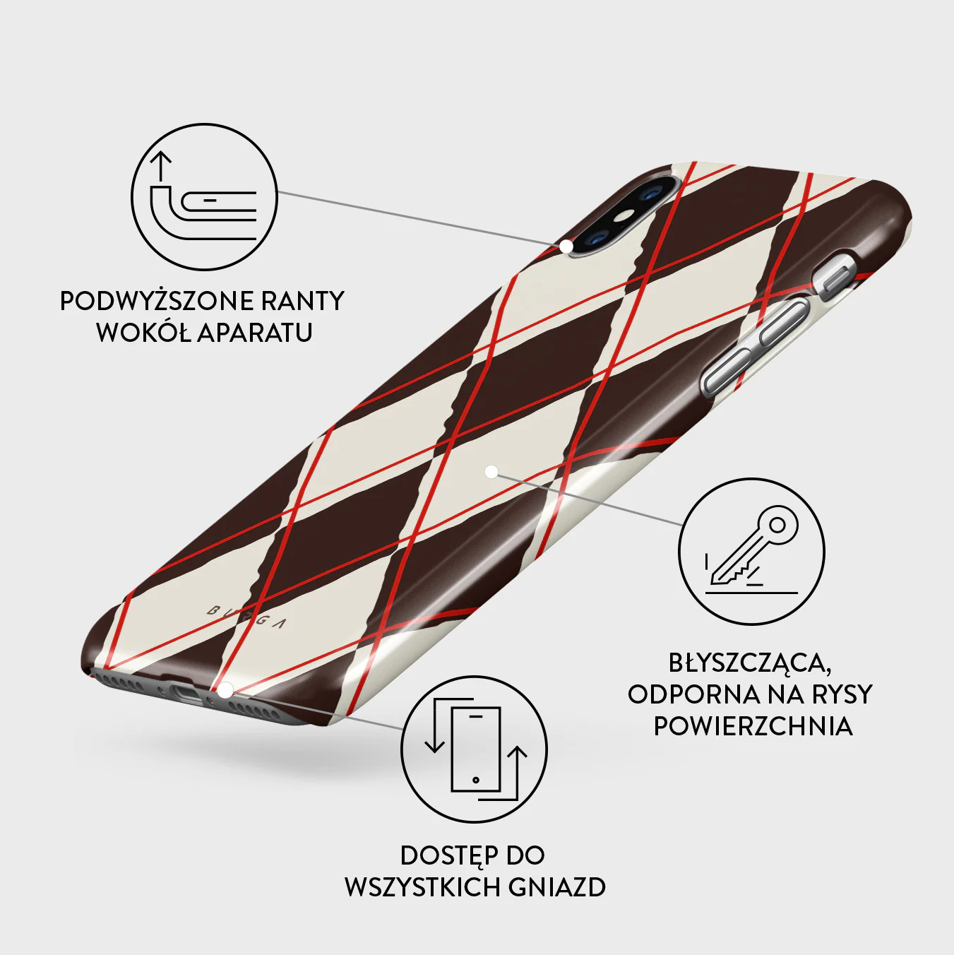 Throwback - iPhone X / XS Etui - Image 3
