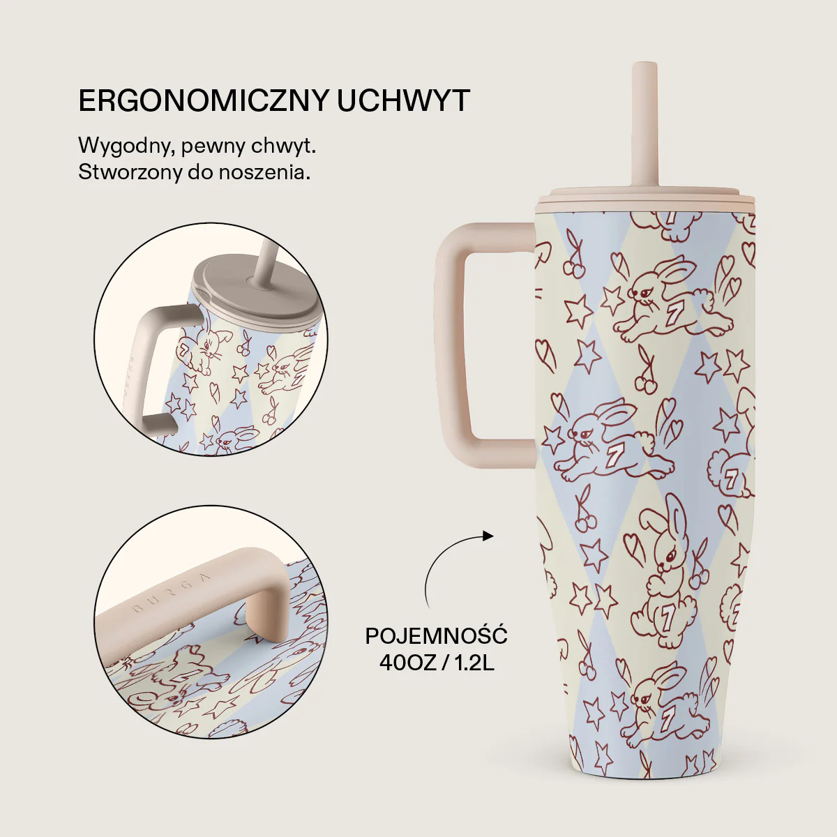 Triple Seven - All Day Leakproof Tumbler - Image 2