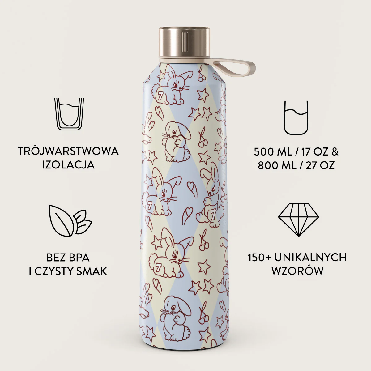 Triple Seven - Butelka na wodę - Image 3