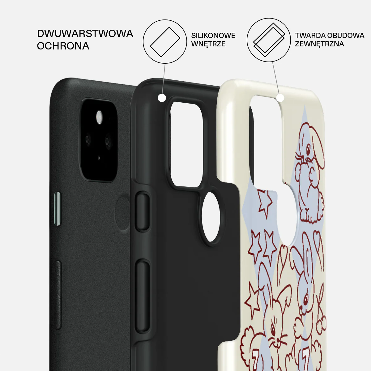 Triple Seven - Google Pixel 5 Etui - Image 2