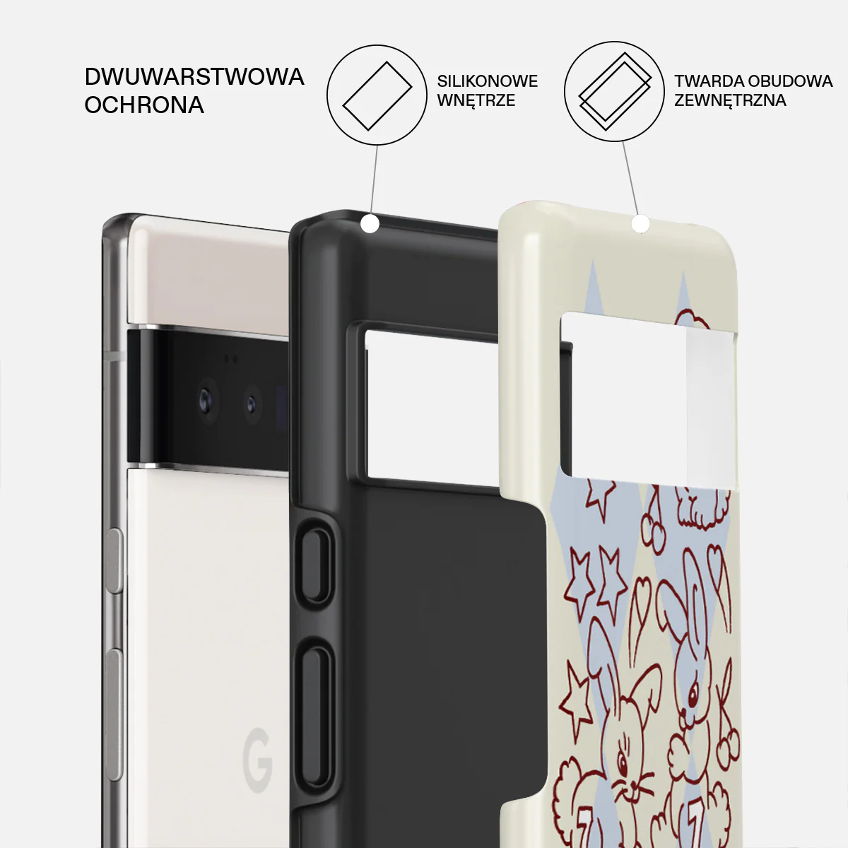 Triple Seven - Google Pixel 6 Pro Etui - Image 2