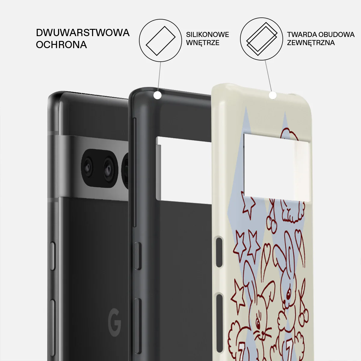 Triple Seven - Google Pixel 7 Pro Etui - Image 2