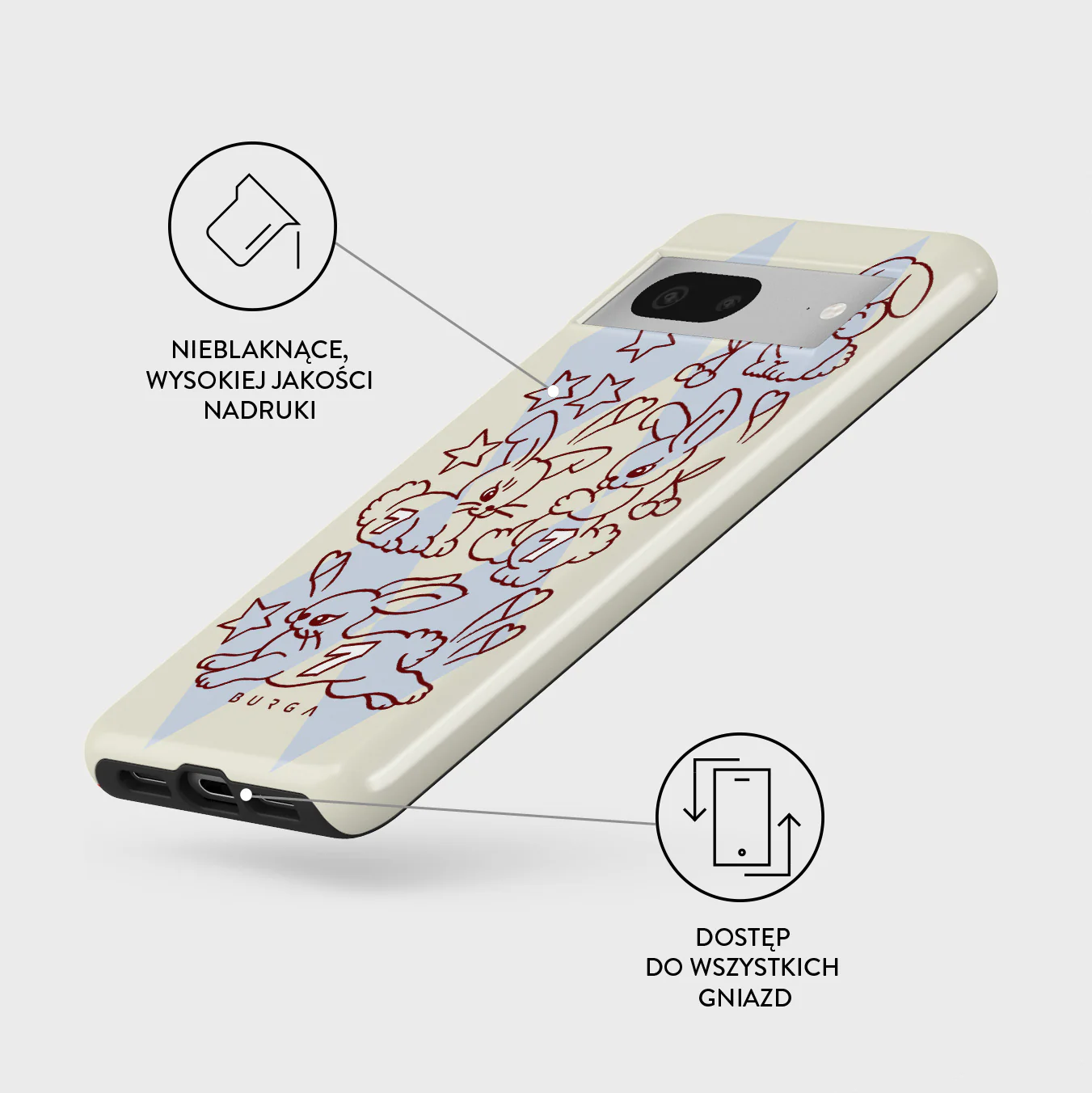 Triple Seven - Google Pixel 7a Etui - Image 3