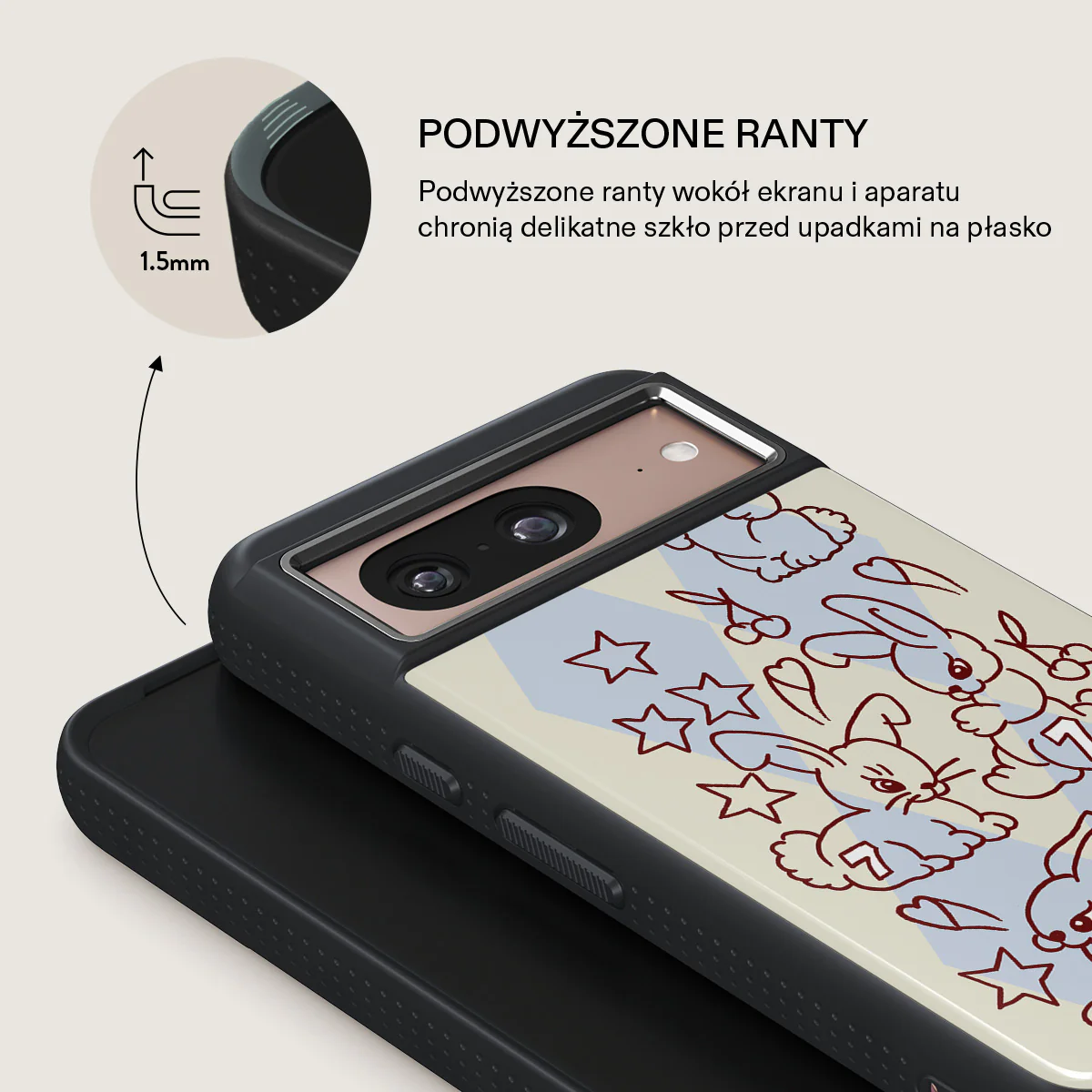 Triple Seven - Google Pixel 8 Etui - Image 15