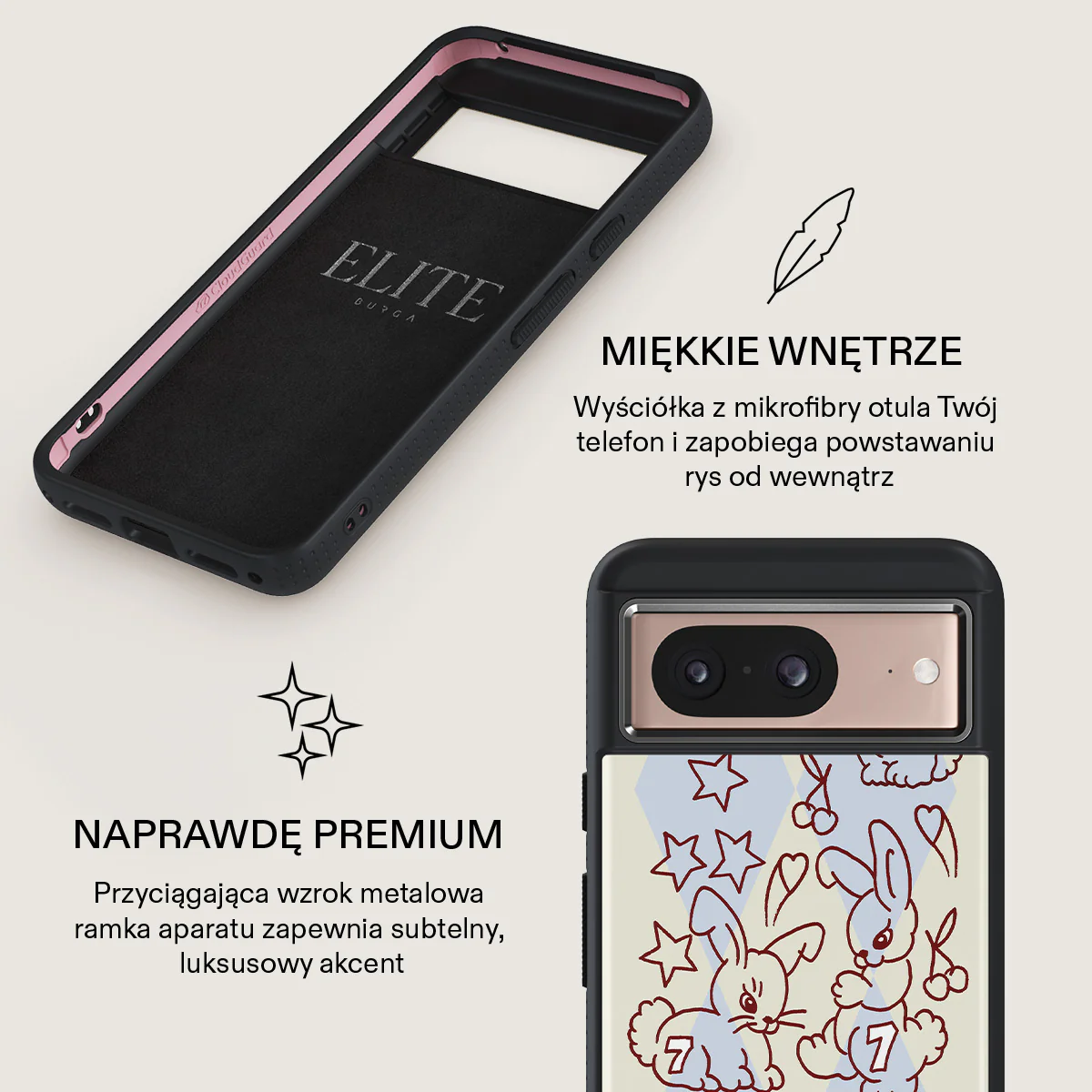Triple Seven - Google Pixel 8 Etui - Image 17