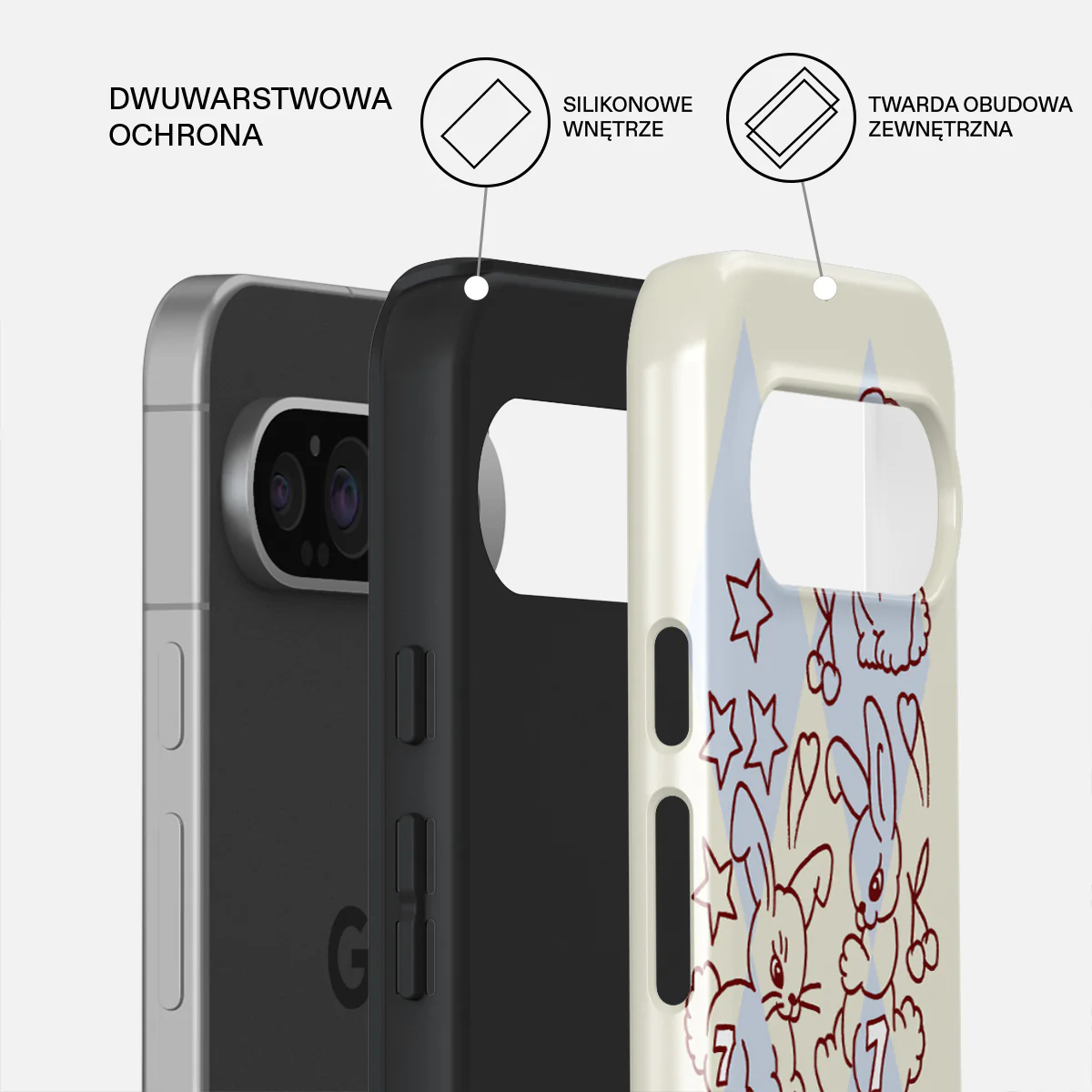 Triple Seven - Google Pixel 9 Etui - Image 2