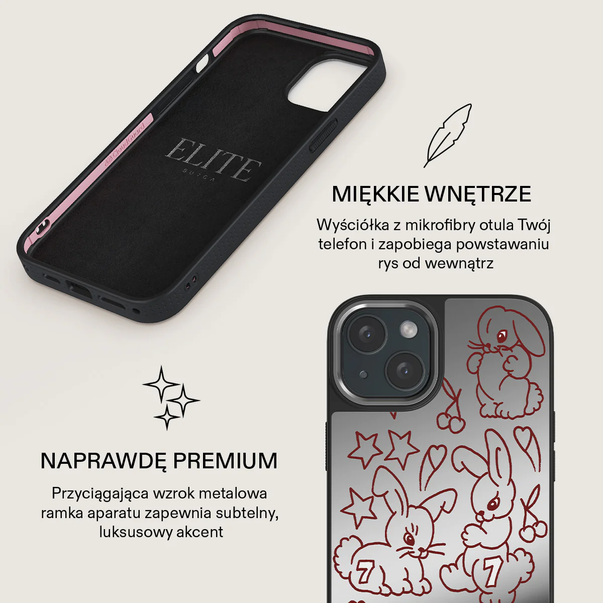Triple Seven - iPhone 15 Etui - Image 40