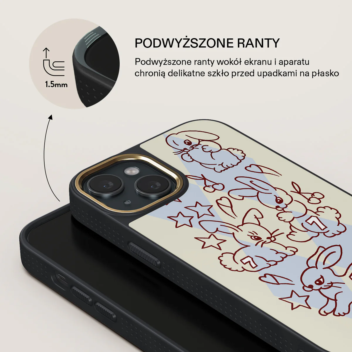 Triple Seven - iPhone 15 Plus Etui - Image 8