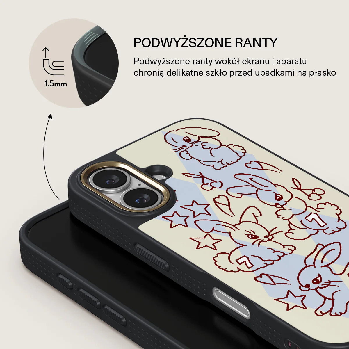 Triple Seven - iPhone 16 Plus Etui - Image 9