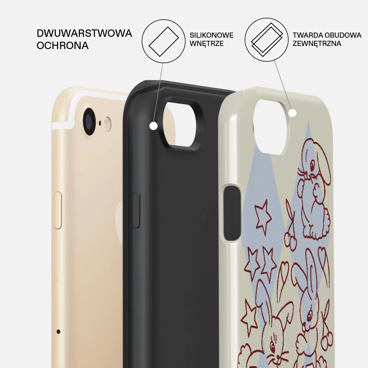 Triple Seven - iPhone 7 / iPhone 8 Etui - Image 2