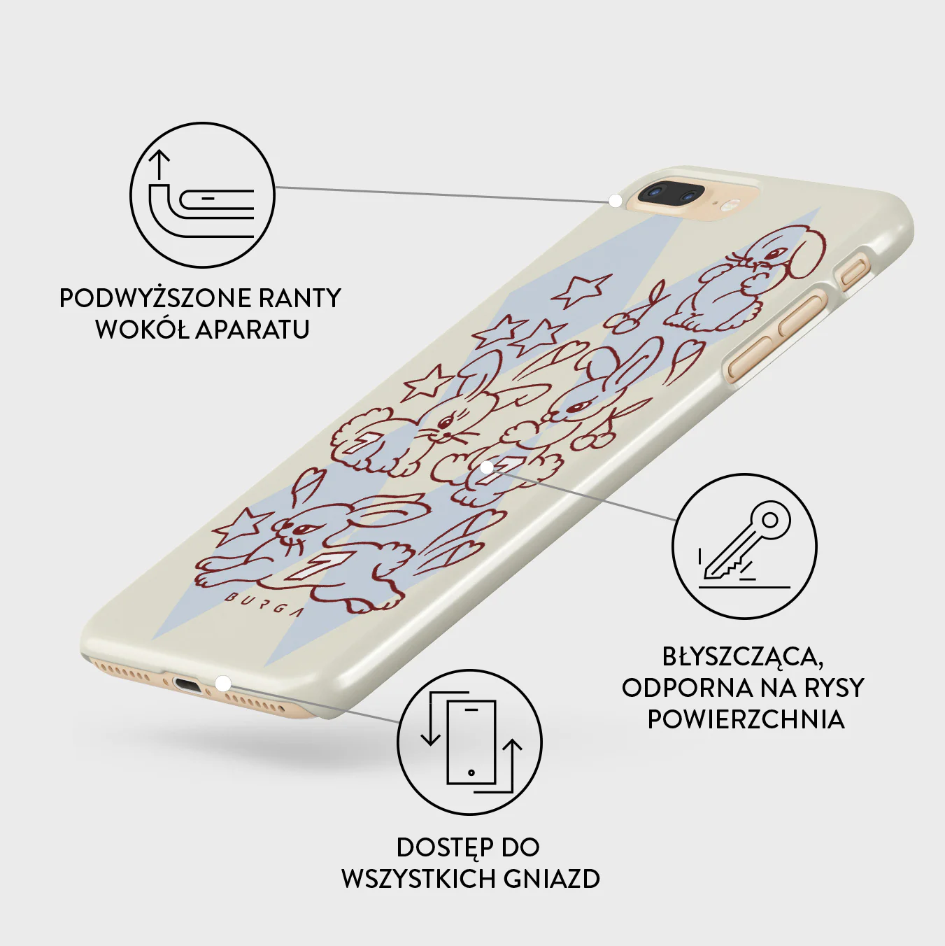 Triple Seven - iPhone 7 Plus / 8 Plus Etui - Image 3