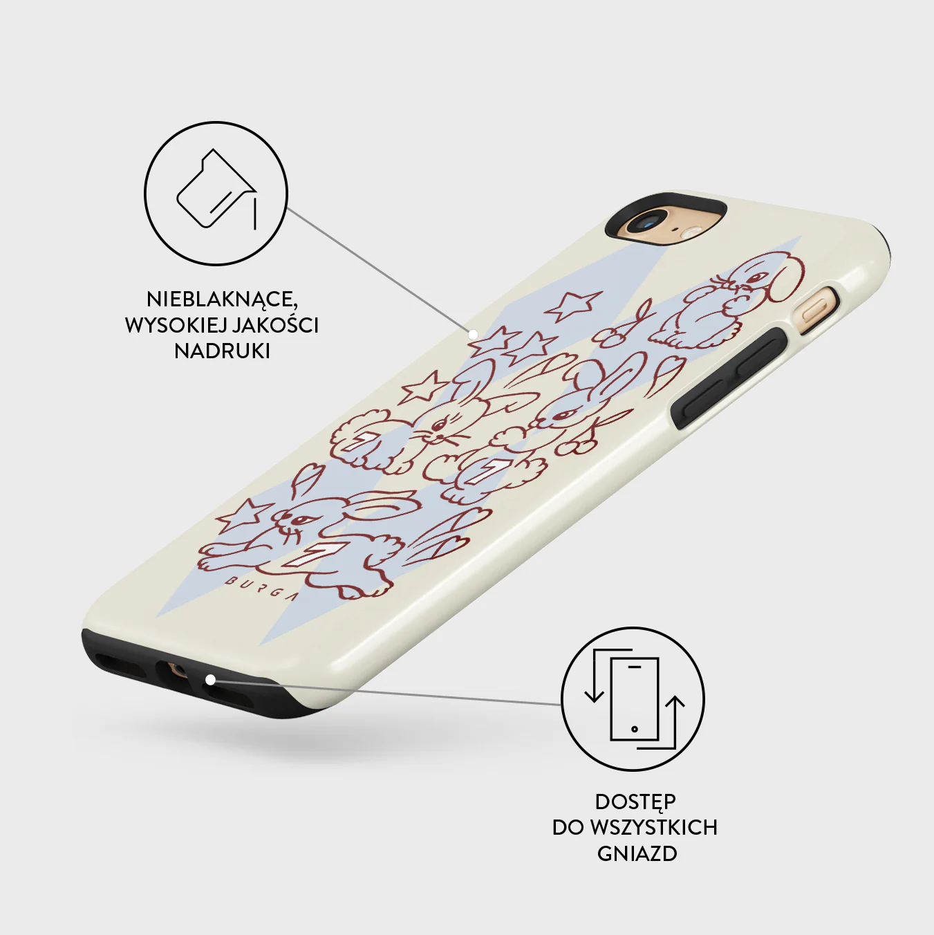 Triple Seven - iPhone SE (2020) Etui - Image 3
