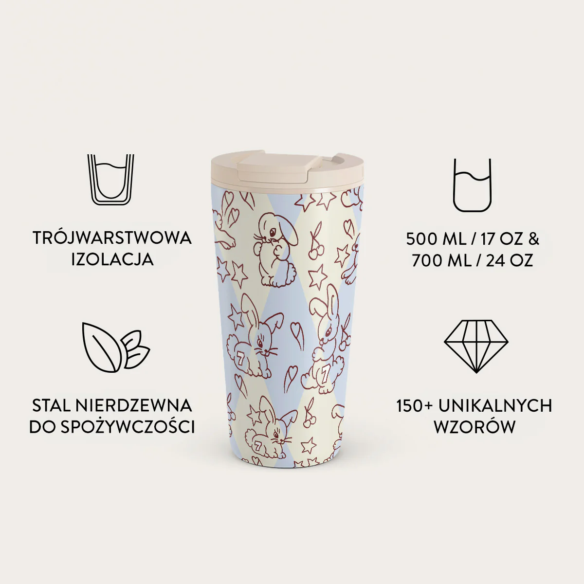 Triple Seven - Kubek podróżny - Image 7