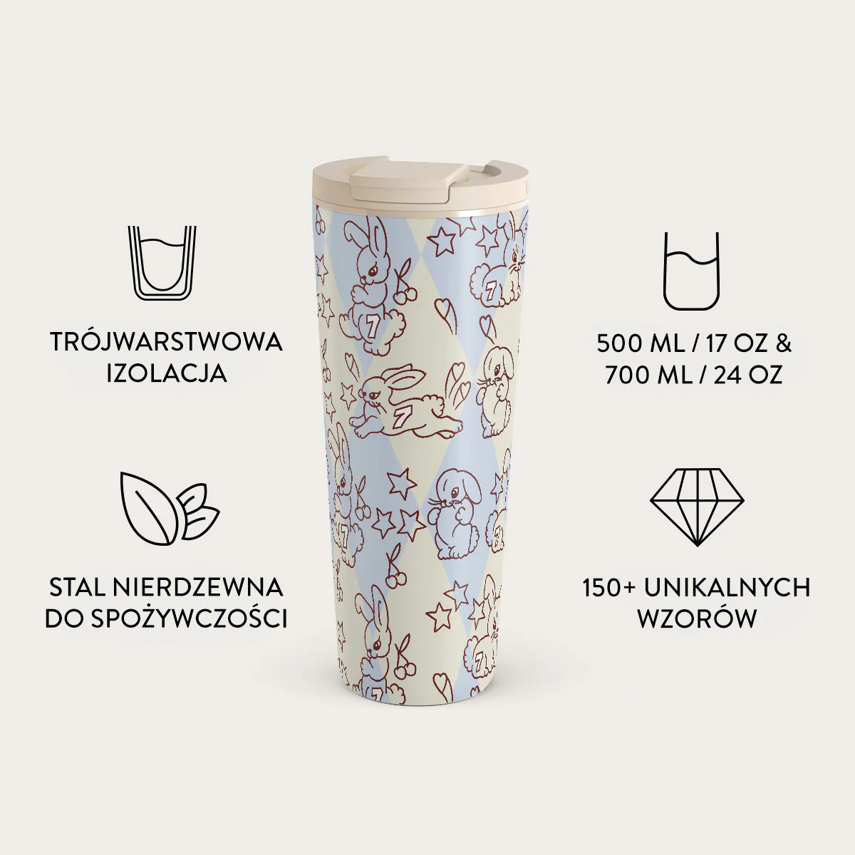 Triple Seven - Kubek podróżny - Image 9