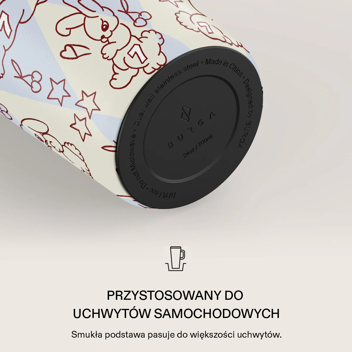Triple Seven - Kubek podróżny EasyGrip - Image 5