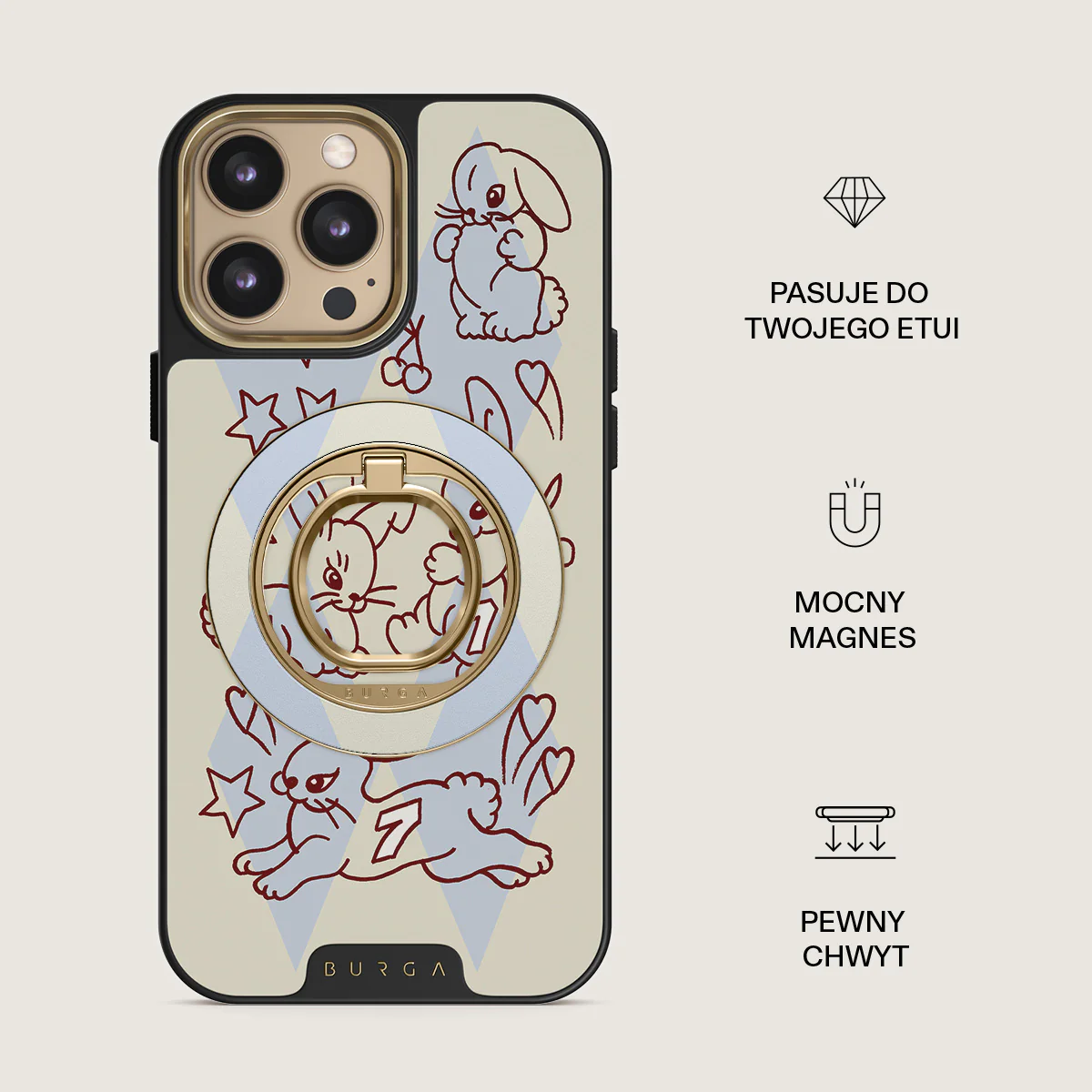Triple Seven - Magnetyczny Okrągły Uchwyt - Image 6