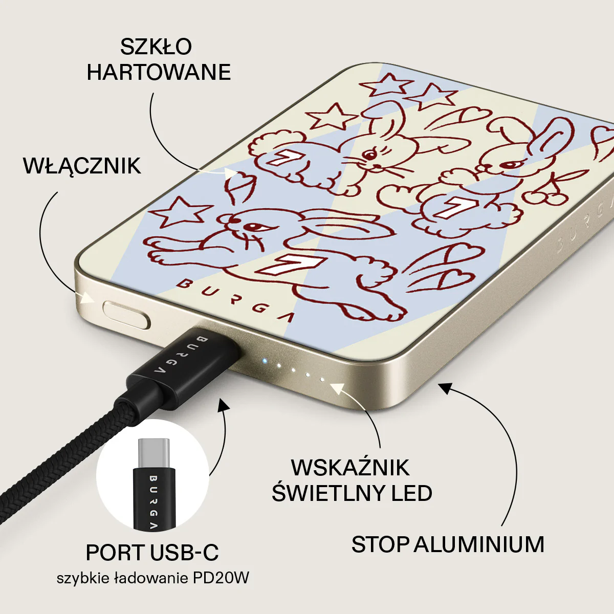 Triple Seven - Magnetyczny power bank - Image 10