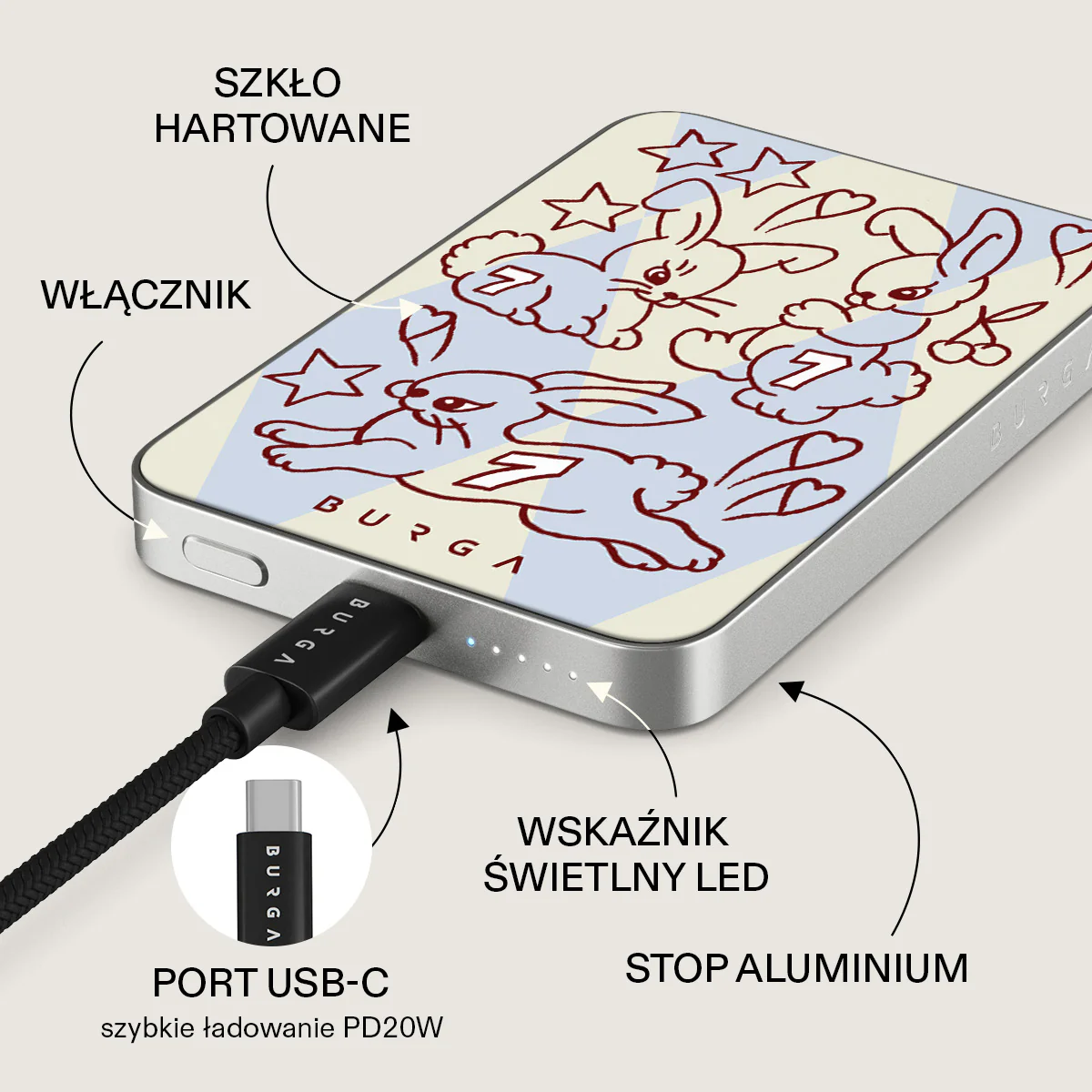Triple Seven - Magnetyczny power bank - Image 15