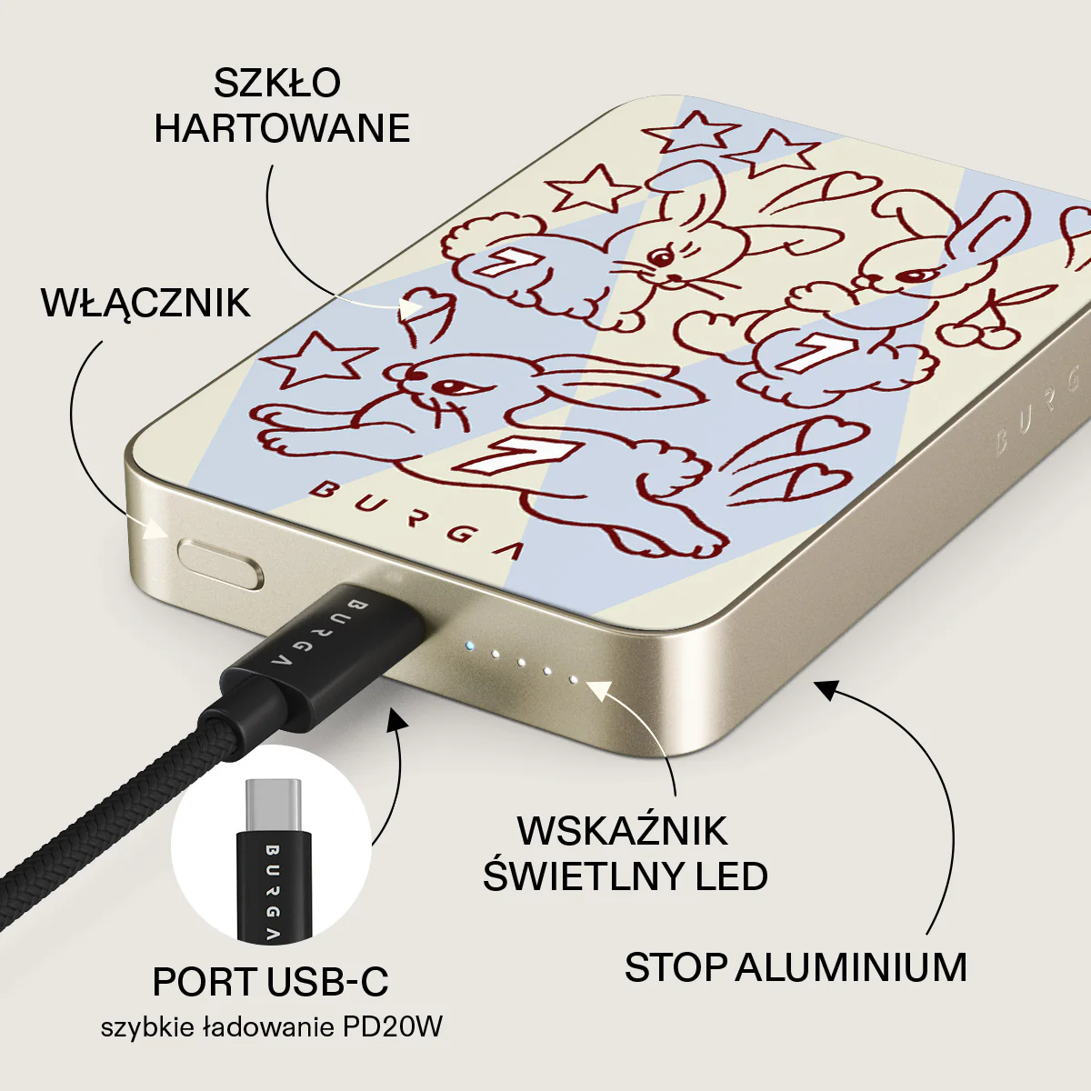 Triple Seven - Magnetyczny power bank - Image 25