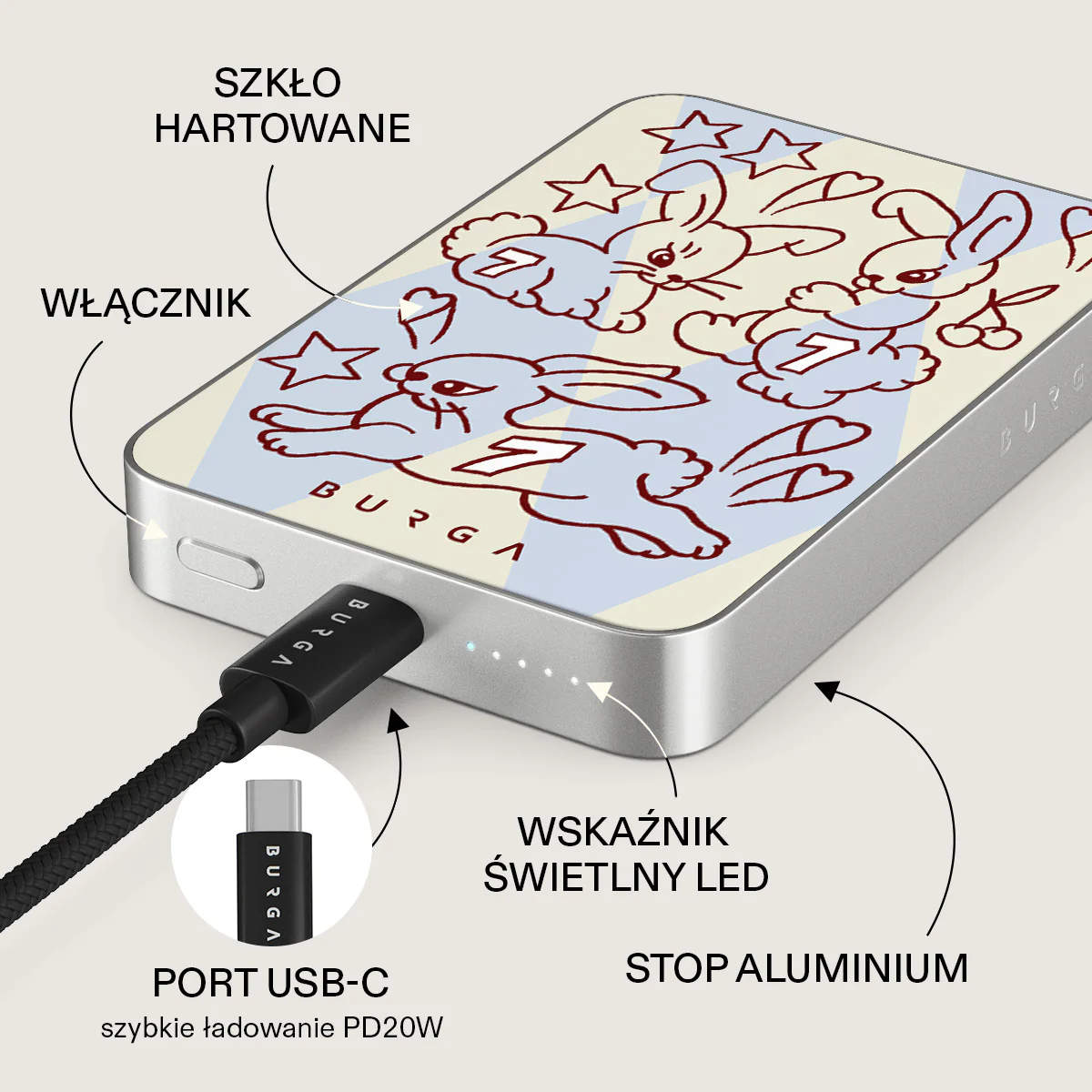 Triple Seven - Magnetyczny power bank - Image 30
