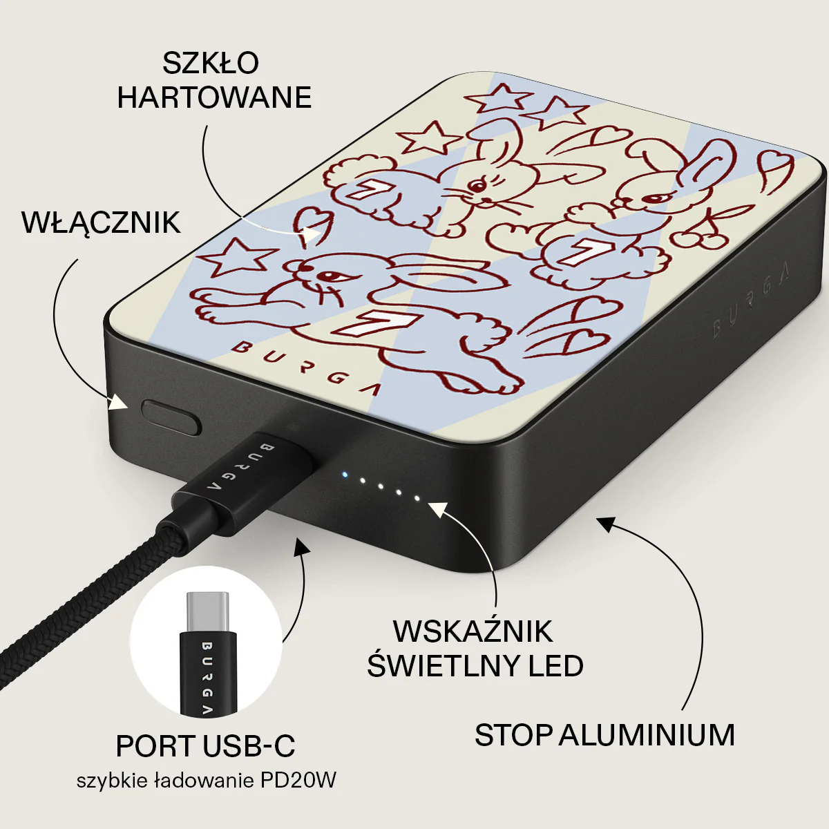 Triple Seven - Magnetyczny power bank - Image 35