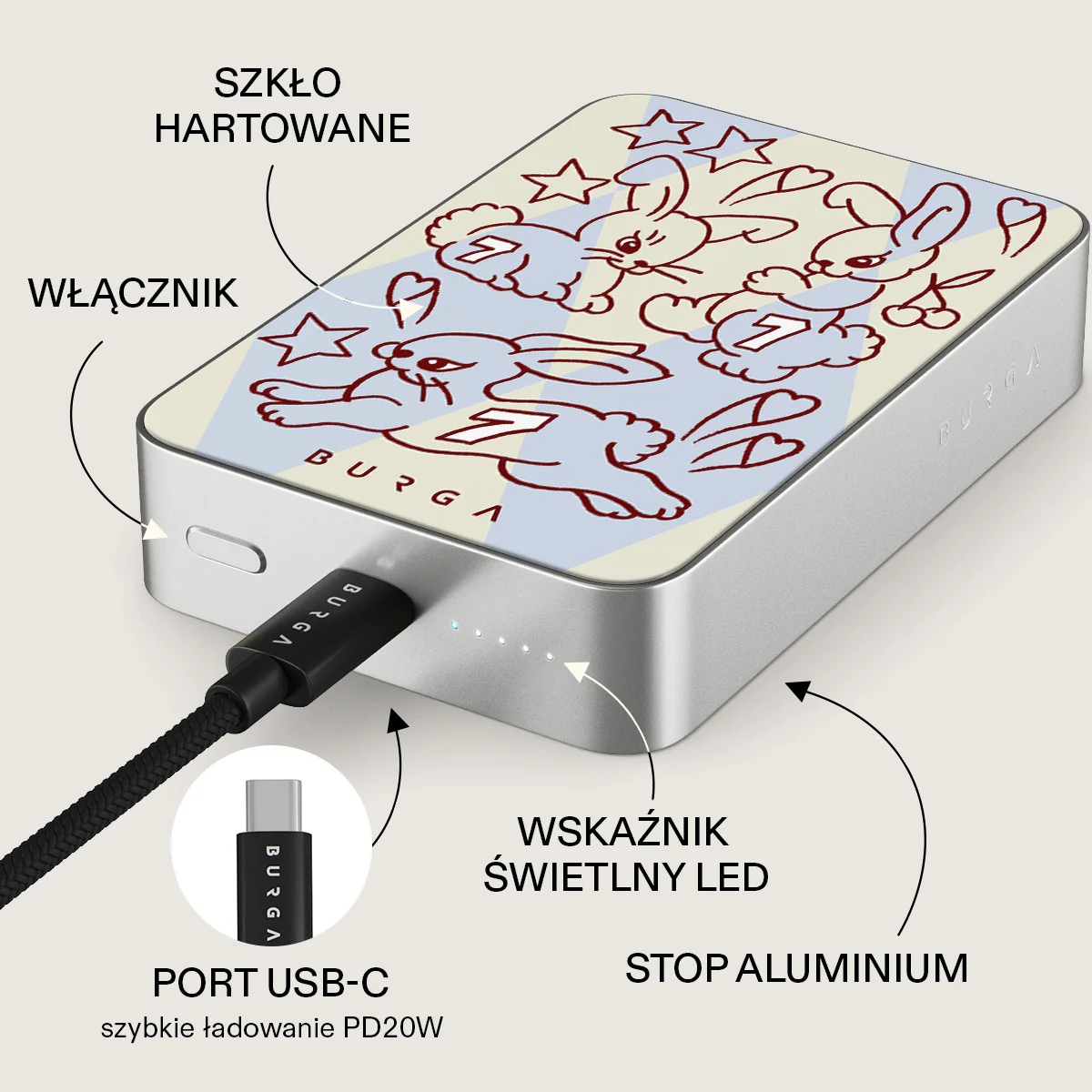 Triple Seven - Magnetyczny power bank - Image 45