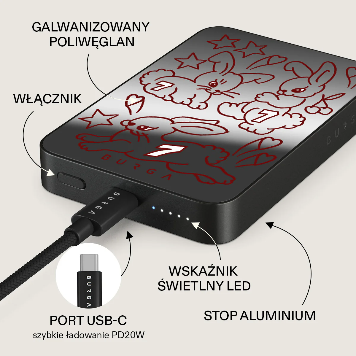 Triple Seven - Magnetyczny power bank - Image 65