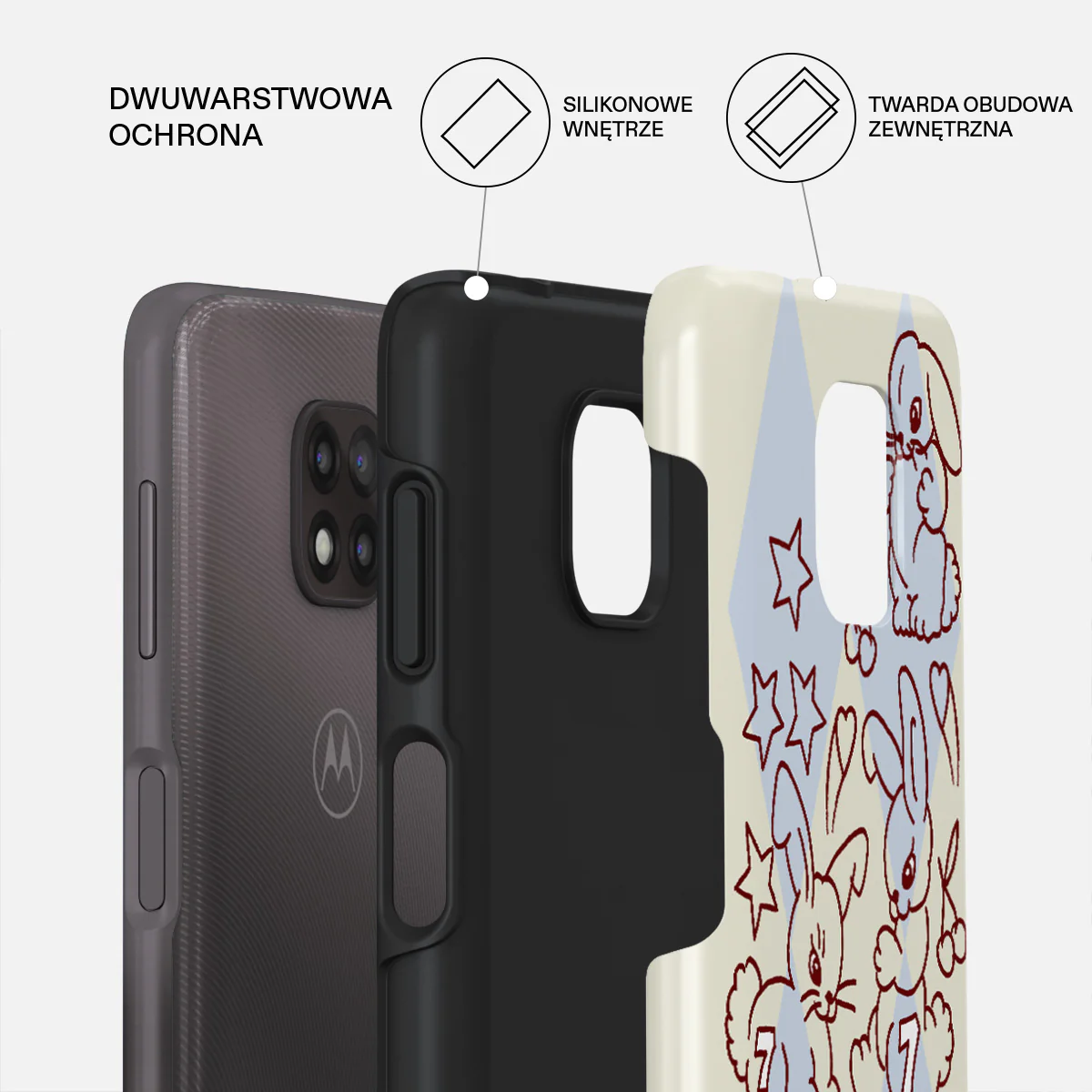 Triple Seven - Motorola Moto G Power 2021 Etui - Image 2