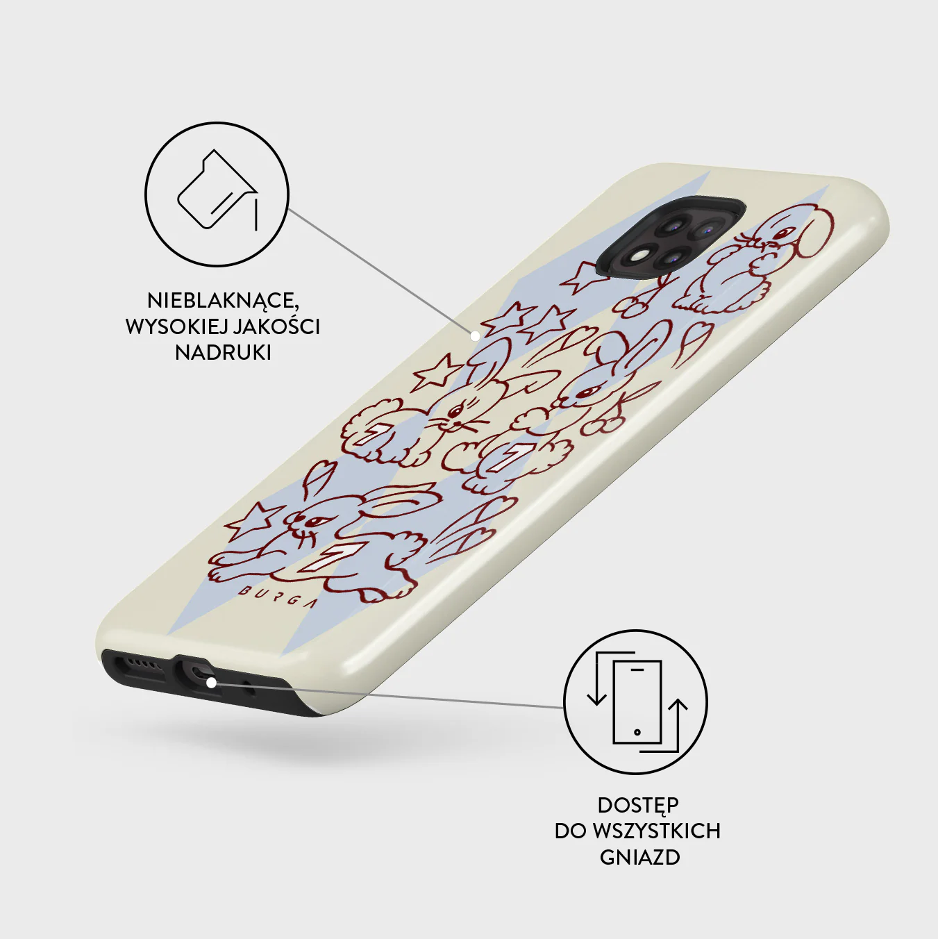 Triple Seven - Motorola Moto G Power 2021 Etui - Image 3