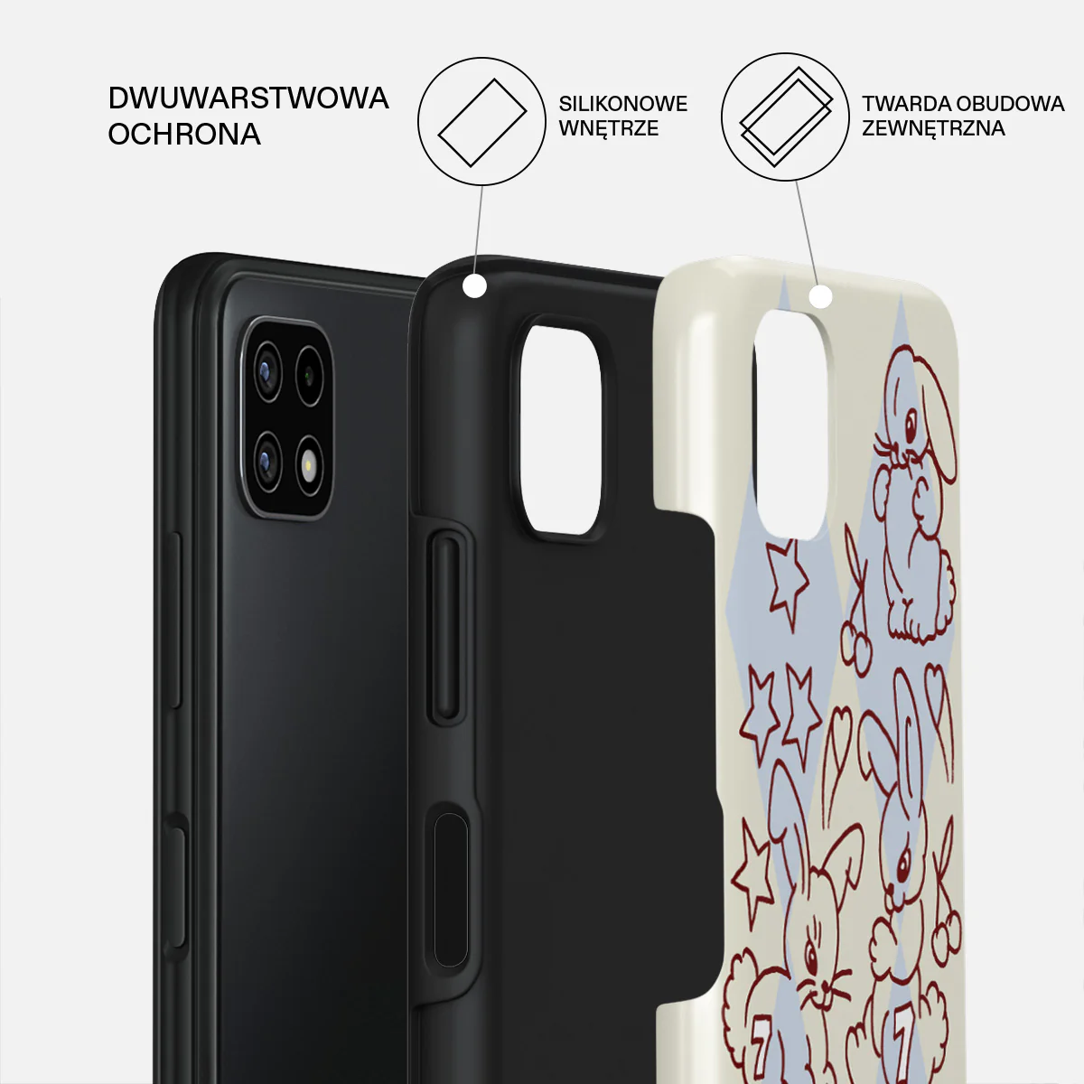 Triple Seven - Samsung Galaxy A22 5G Etui - Image 2