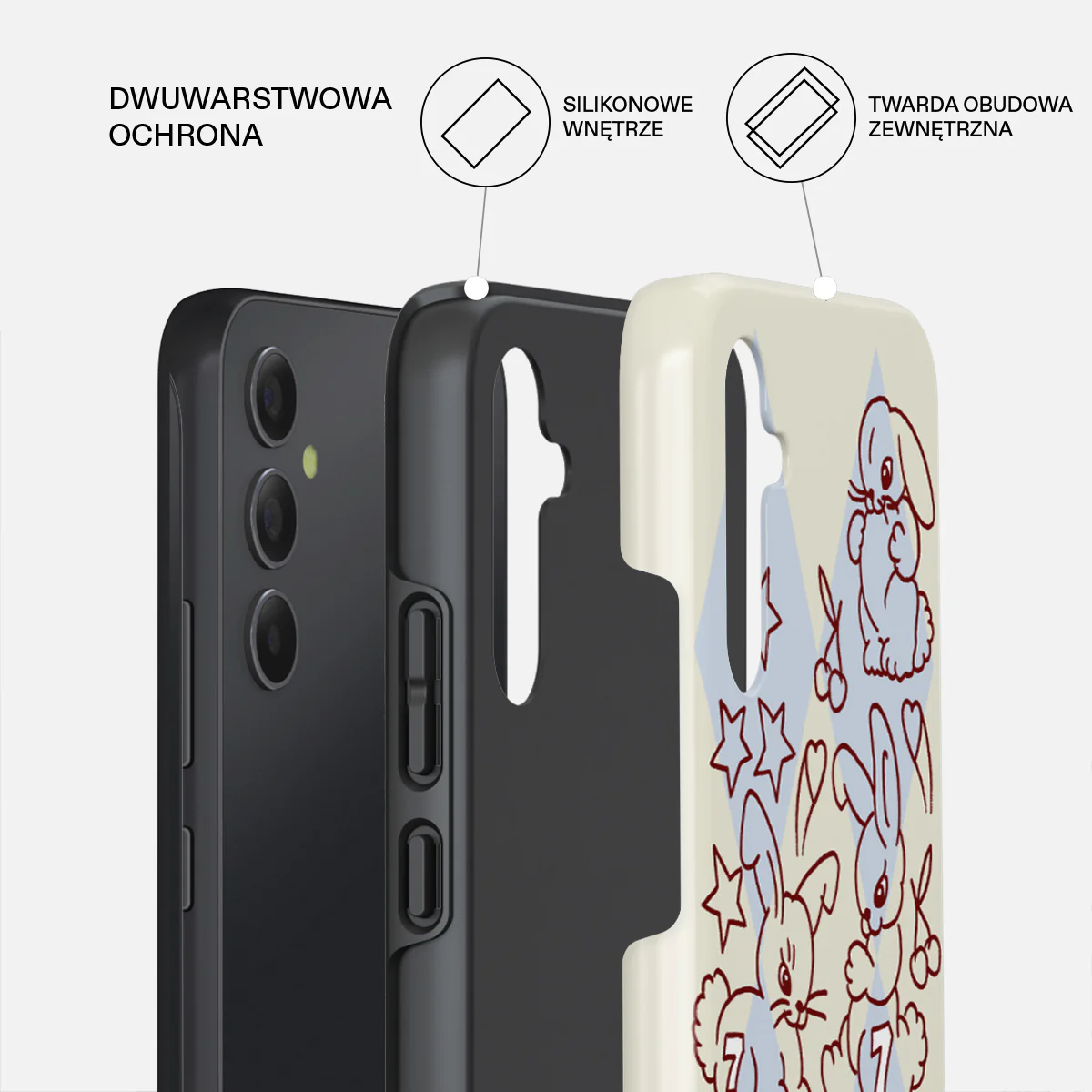Triple Seven - Samsung Galaxy A34 Etui - Image 2