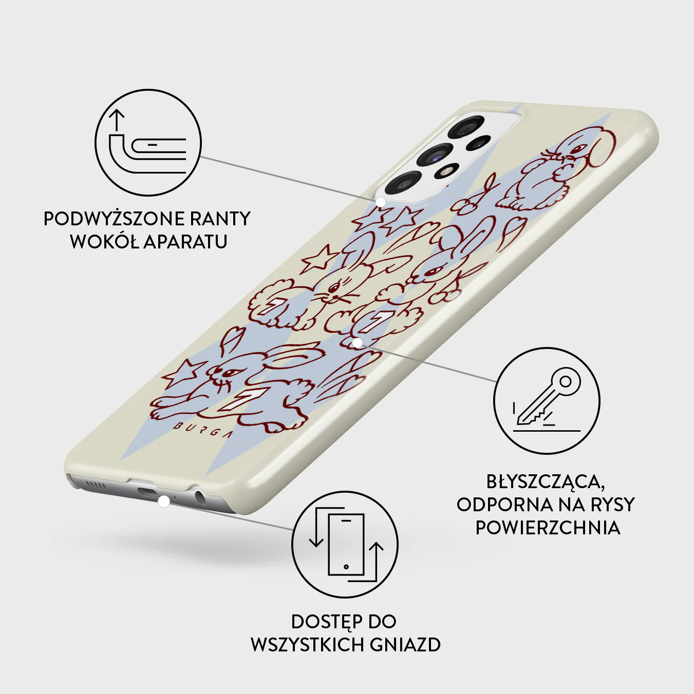 Triple Seven - Samsung Galaxy A72 4G / 5G Etui - Image 3